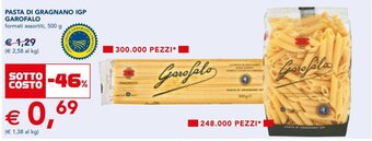 Esselunga Garofalo Pasta di Gragnano IGP 500 g offerta