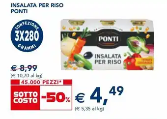 Esselunga Ponti Insalata Per Riso offerta