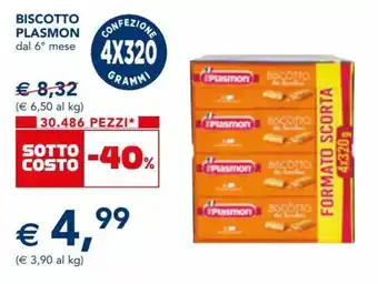 Esselunga Plasmon Biscotto offerta