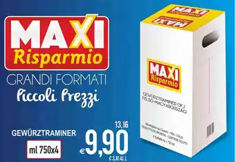 MD Discount Gewürztraminer ml 750x4 offerta