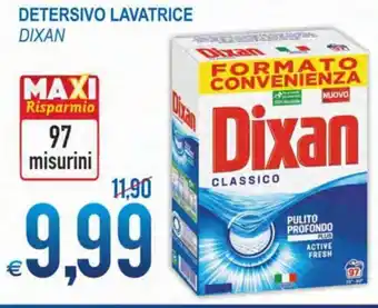 MD Discount Dixan Detersivo Lavatrice 97 misurini offerta