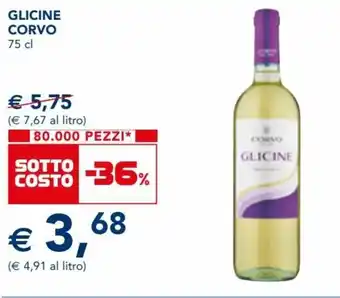 Corvo Glicine 75 cl