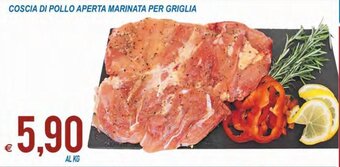 MD Discount Coscia Di Pollo Aperta Marinata per Griglia offerta