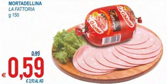 MD Discount La Fattoria Mortadella g 150 offerta