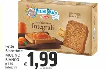 Paghi Poco Mulino Bianco Fette Biscottate 630 g offerta