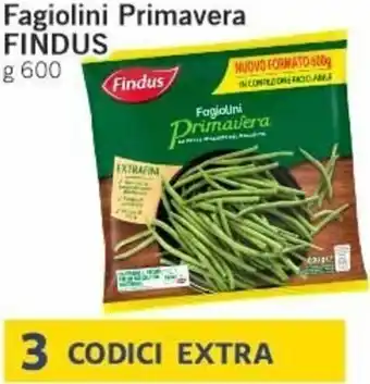 Paghi Poco Findus Fagiolini Primavera 600 g offerta