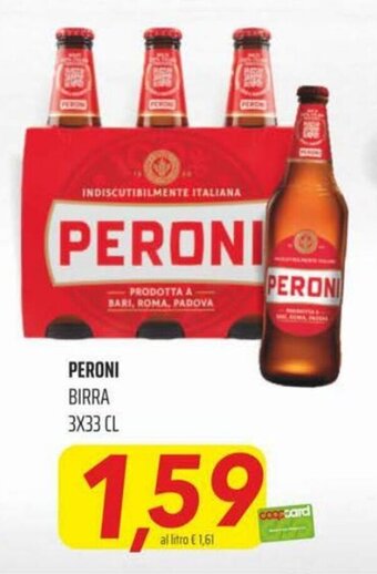Coop Superstore Peroni Birra 3x33 cl offerta