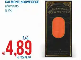 MD Discount Salmone Norvegese affumicato g 250 offerta