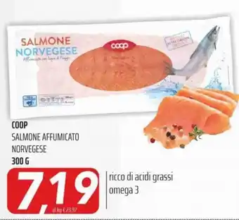 Coop Superstore Coop Salmone Affumicato Norvegese 300 g offerta