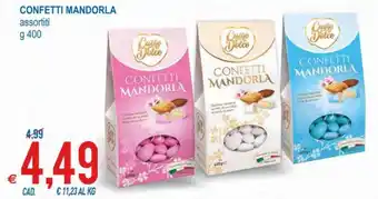 MD Discount Confetti Mandorla assortiti g 400 offerta
