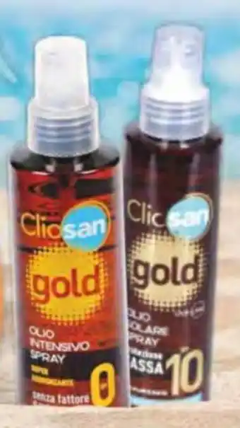 MD Discount Cliosan Olio Solare Spray protezione bassa ml 130/ senza protezione ml 150 offerta