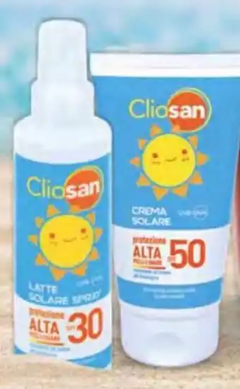 MD Discount Cliosan Latte Solare Spray Crema Solare Baby protezione alta ml 150 offerta