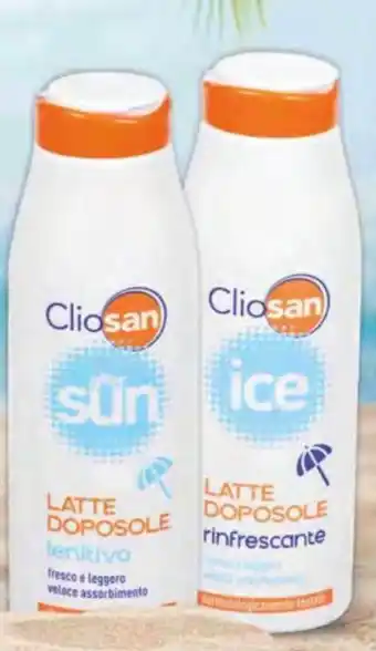 MD Discount Cliosan Latte Doposole lenitivo/rinfrescante ml 250 offerta