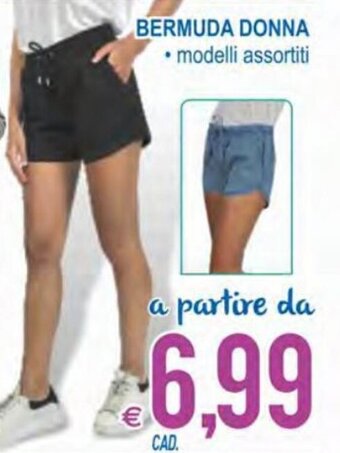 MD Discount Bermuda Donna offerta