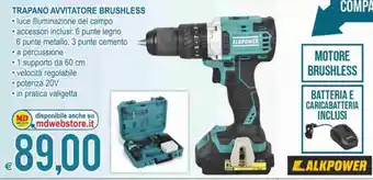 Trapano Avvitatore Brushless