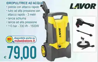 MD Discount Lavor Idropulitrice ad Acqua offerta