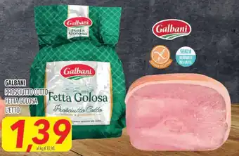 Coop Superstore Galbani Prosciutto Cotto Fetta Golosa offerta