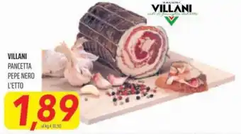 Villani Pancetta Pepe Nero