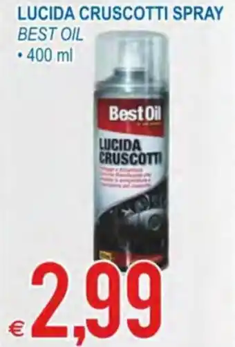 MD Discount Best Oil Lucida Cruscotti Spray 400 ml offerta
