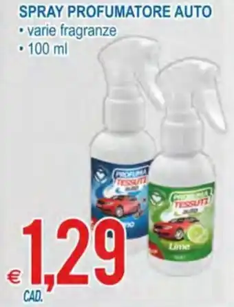 MD Discount Spray Profumatore Auto 100 ml offerta