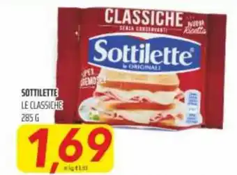 Coop Superstore Sottilette Le Classiche 285 g offerta