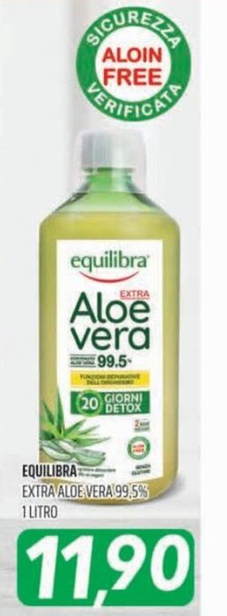 Coop Superstore Equilibra Extra Aloe Vera 99,5% 1 litro offerta