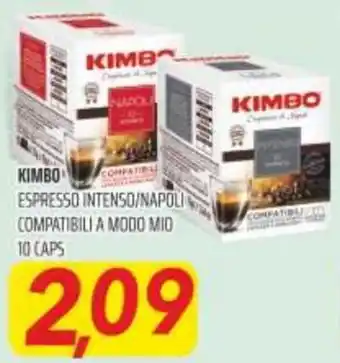 Coop Superstore Kimbo Espresso Intenso/Napoli Compatibili a Modo Mio 10 caps offerta