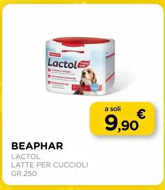 Beaphar / lactol / latte per cuccioli / gr.250
