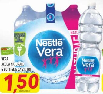 Vera Acqua Naturale 6 Bottiglie da 2 litri