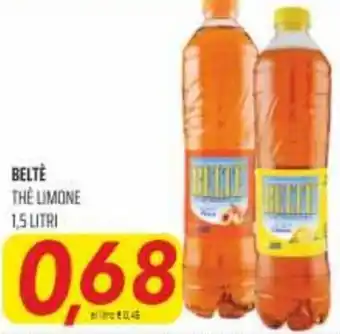 Coop Superstore Beltè Thè Limone 1,5 litri offerta