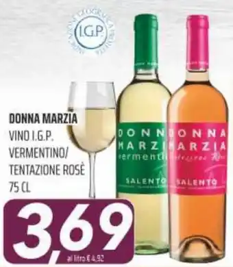 Donna Marzia Vino I.G.P. Vermentino/ Tentazione Rosè 75 cl