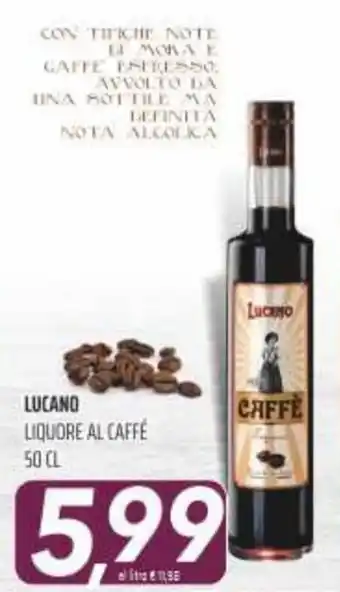 Coop Superstore Lucano Liquore al Caffé 50 cl offerta