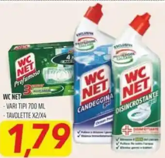 Wc Net vari tipi 700 ml tavolette x2/x4