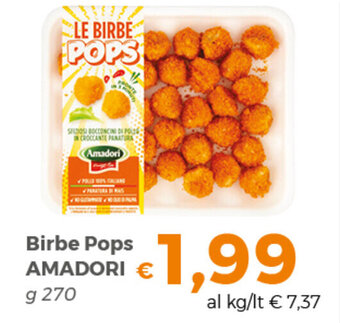 Tocal Bibe Pops AMADORI g 270 offerta