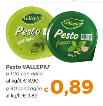 Pesto VALLEPIU' g 100 con aglio