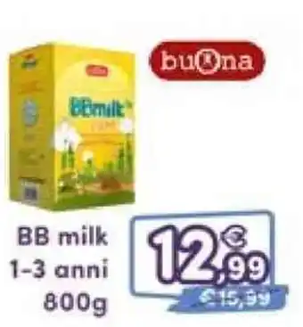 buona BB milk 1-3 anni 800g