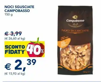 Esselunga Campobasso Noci Sgusciate 150 g offerta