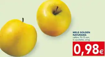 Esselunga Mele Golden Naturama offerta