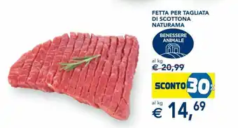 Esselunga Naturama Fetta per Tagliata di Scottona offerta