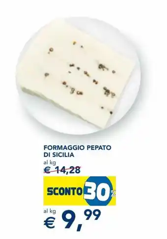 Esselunga Formaggio Pepato di Sicilia offerta