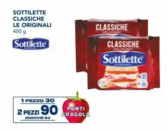 Esselunga Sottilette Classiche Le Originali 400 g offerta