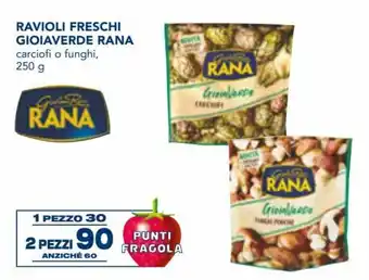 Esselunga Rana Gioiaverde Ravioli Freschi 250 g offerta