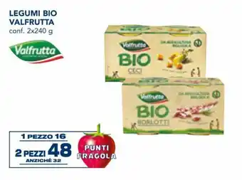 Valfrutta Legumi Bio 2x240 g