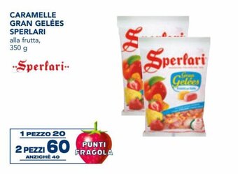 Esselunga Sperlari Caramelle Gran Gelées 350 g offerta