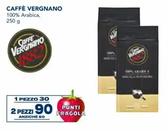 Esselunga Vergnano Caffè 250 g offerta