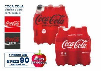 Esselunga Coca Cola 6x66 cl offerta