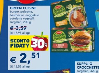 Esselunga Green Cuisine 200 g offerta