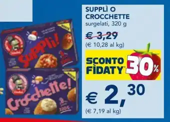 Supplì o Crocchette 320 g