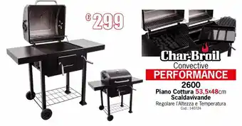 Centrobrico Lo Gatto Char-Broil Convective Performance 2600 offerta