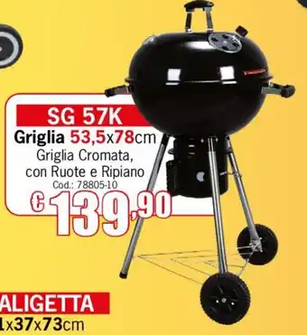 SG 57K Griglia 53,5x78 cm